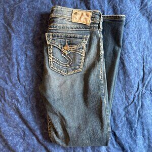 Silver Suki Surplus Jeans - Size W27/L29